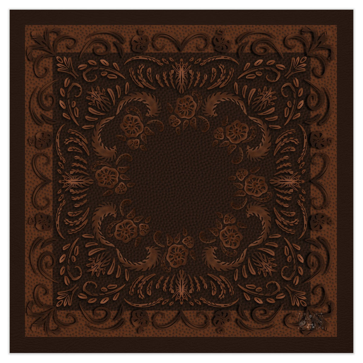 Side Saddle - Vegan Leatherette Mahjong Mat