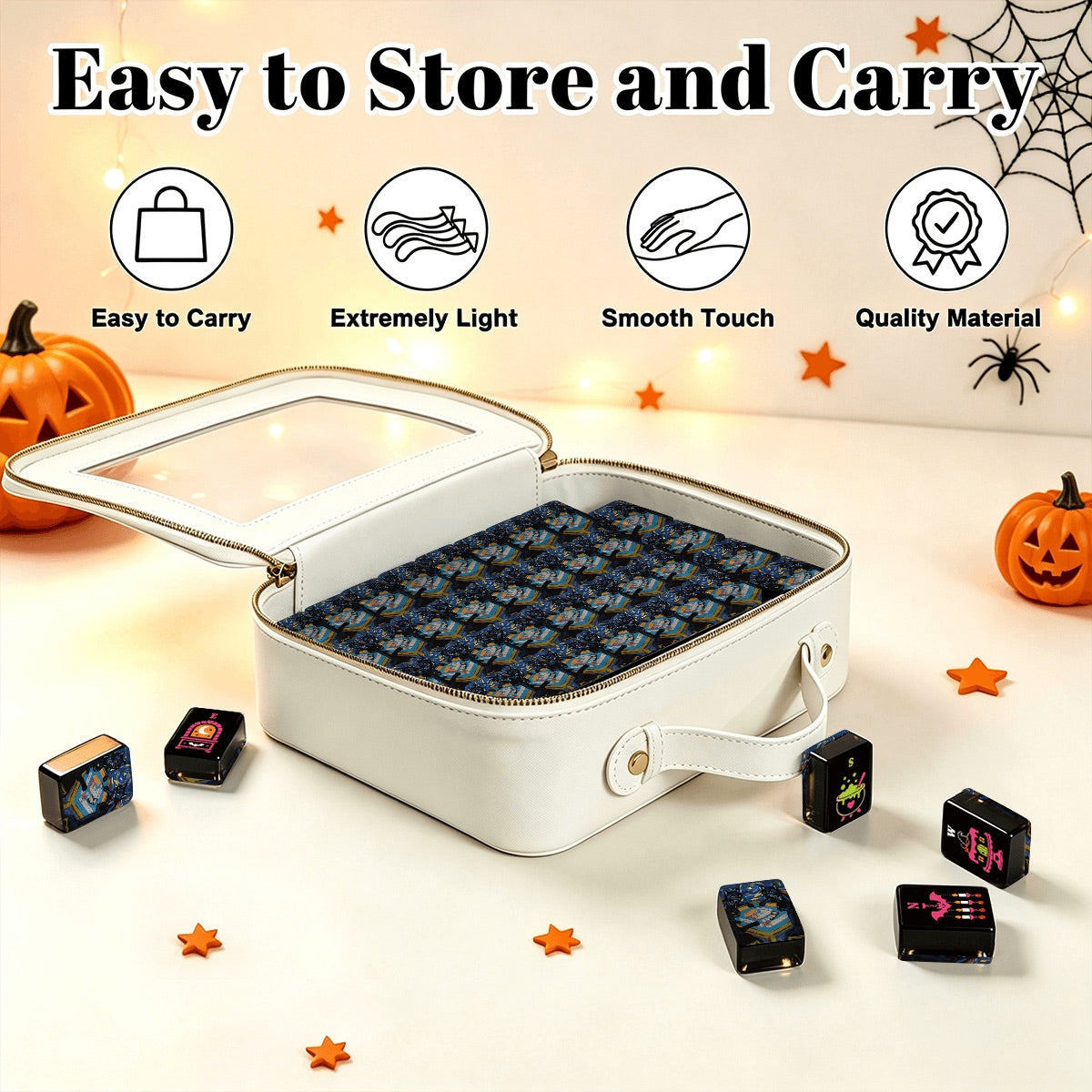 Paws, paws, paws Gothic Dessert Halloween Mahjong Tiles