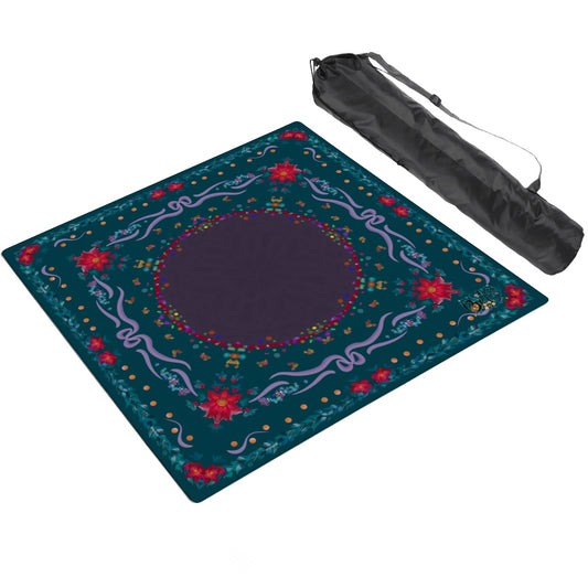 Yuletide mahjong mat by Brewtifully, colorway options