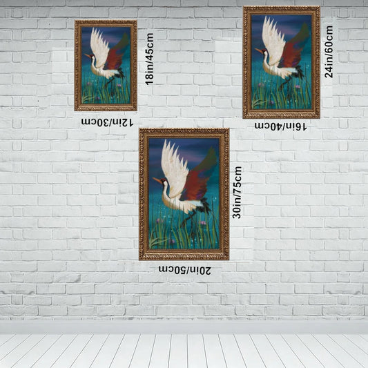 Vintage Gold Framed Canvas Prints Wall Art (3:2) (Made in USA) Crane & Friends