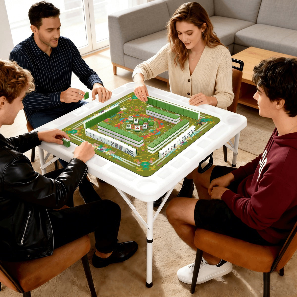 2026 Spring Design- Foldable Mahjong Table