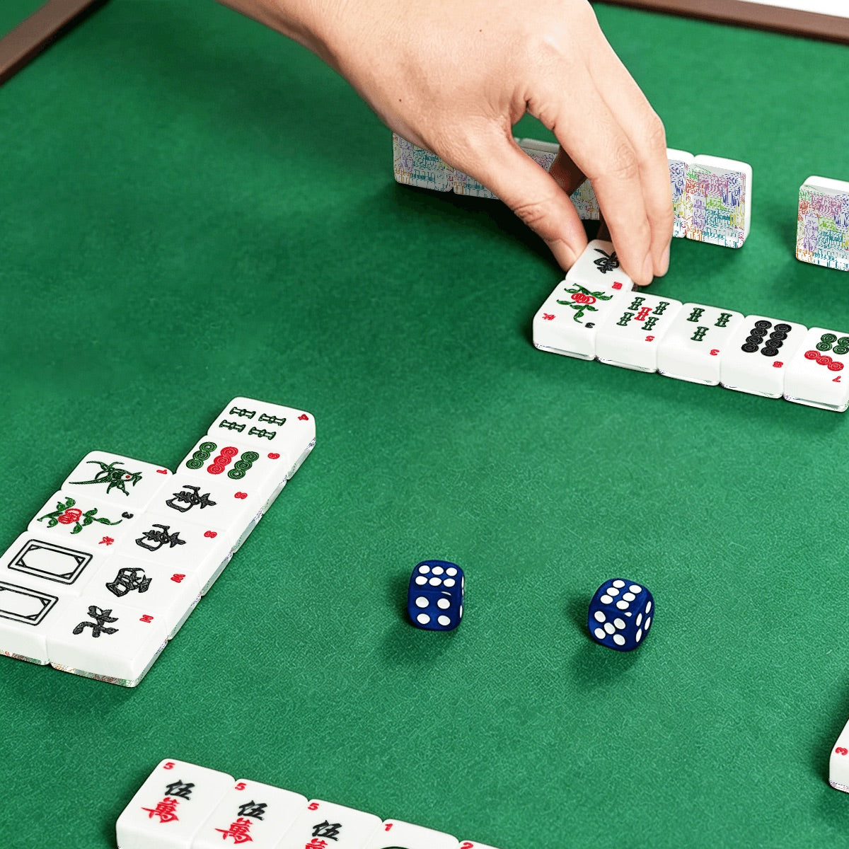 Beach Architecture American Mahjong Tiles