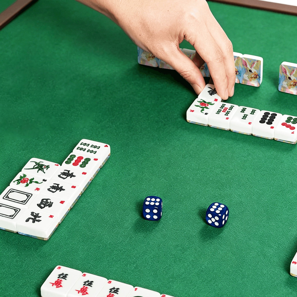 Hunny bunny American Mahjong Tiles