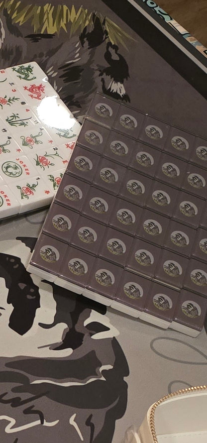 Jimothy mahjong set by Brewtifully, detail