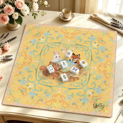 Mahjong Mat SleekSurface (Made in USA) Pretty,PrettyPlayers- Choose uour colorway