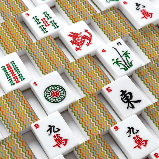 Vintage party ware American Mahjong Tiles