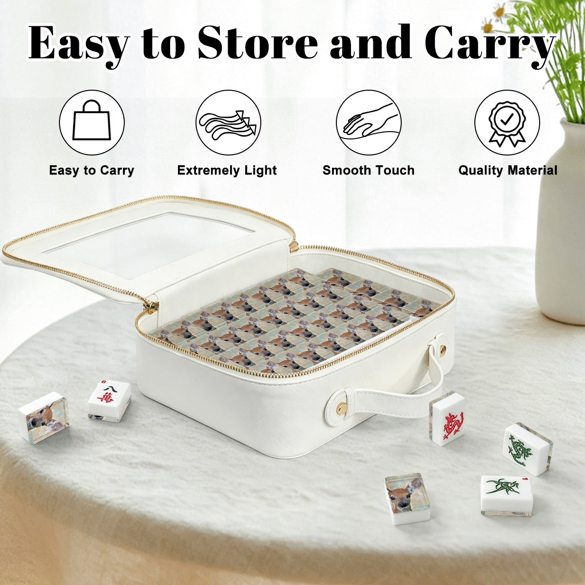 Oh Deer American Mahjong Tiles