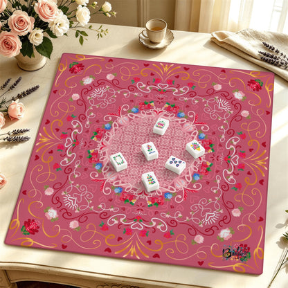 Mahjong Mat SleekSurface (Made in USA) Sweet Valentine