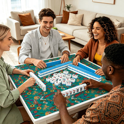 Mahjong Mat SleekSurface Stark tossed