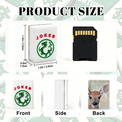 Oh Deer American Mahjong Tiles