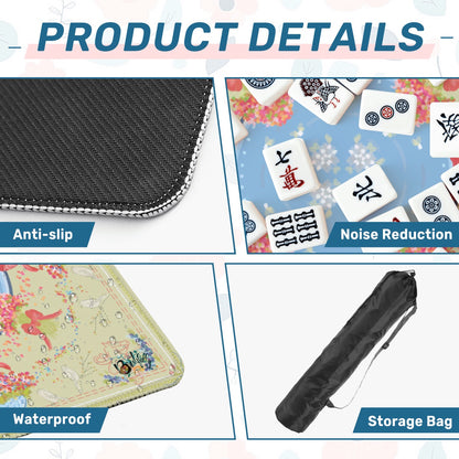 Lil Dolly Mahjong Mat 31.5"x31.5" (Ship Rolled up)