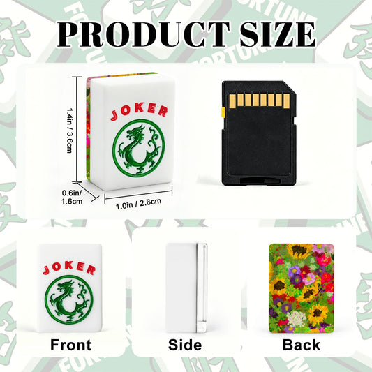 Signature Sunflower series American Mahjong Tiles