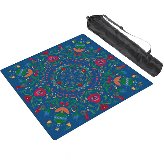 Traditional Holiday Memories Thickened Mahjong Mat SleekSurface (Ship Rolled Up) - multiple colorways