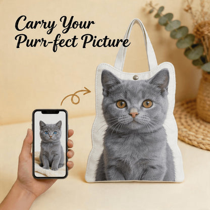 Shaped Canvas Bag Mahj tiles