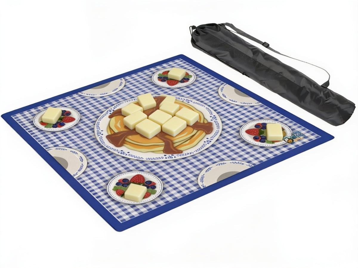 Breakfast is Butter with Mahjong Mahjong Mat SleekSurface