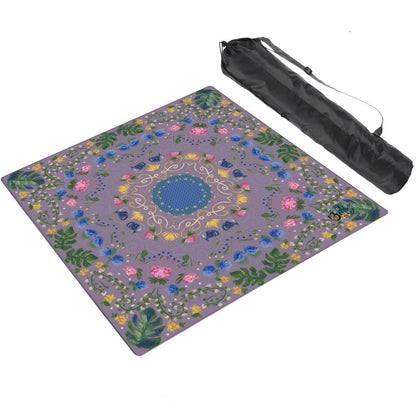 Hope in Blue Mahjong Mat 33"x33" (Ship Rolled up) HopeVillagemat