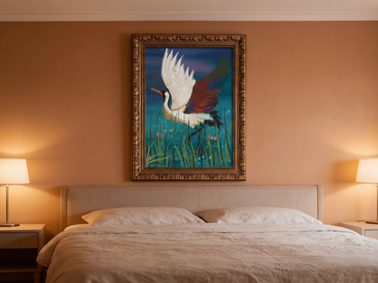 Vintage Gold Framed Canvas Prints Wall Art (3:2) (Made in USA) Crane & Friends