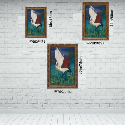 Vintage Gold Framed Canvas Prints Wall Art (3:2) (Made in USA) Crane & Friends