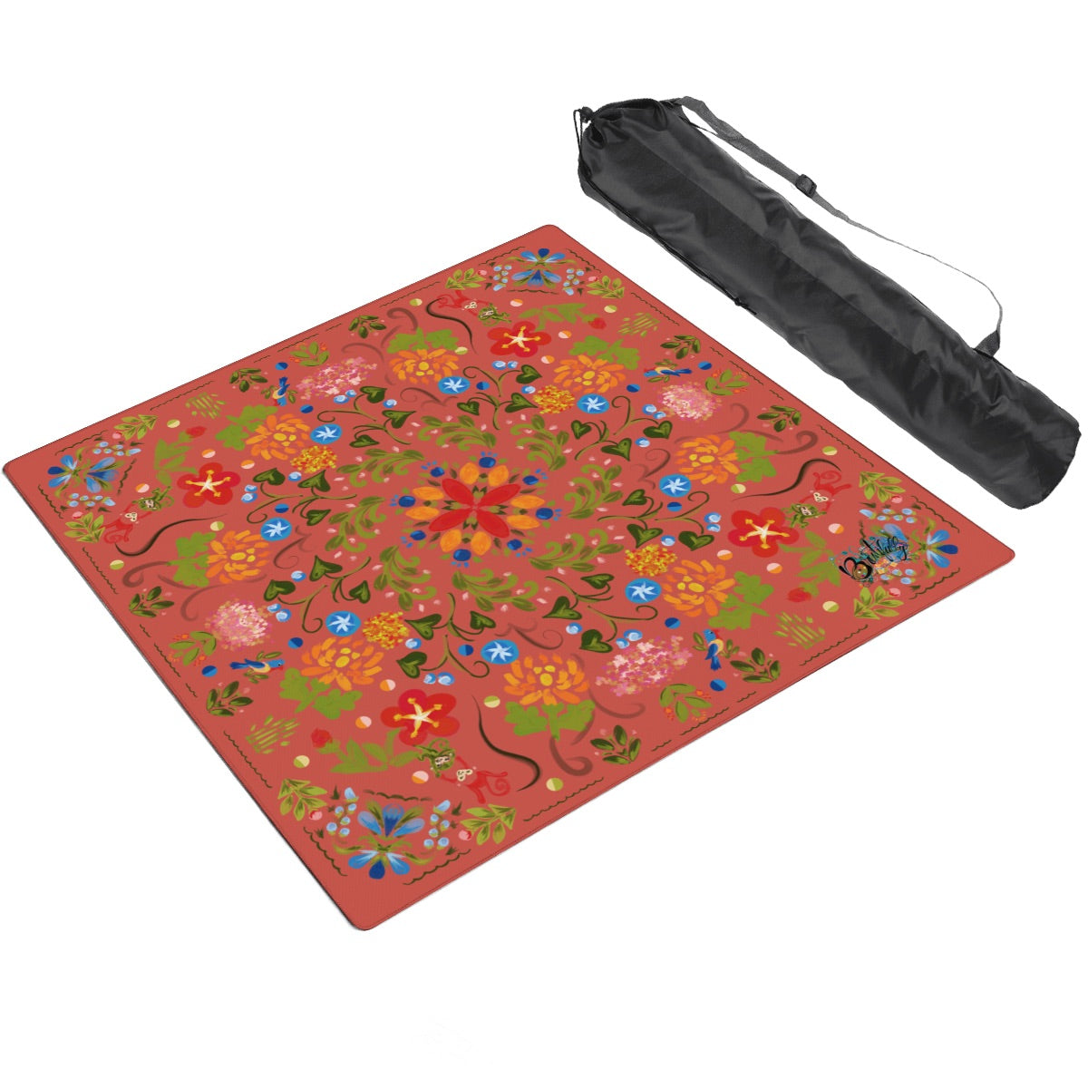 Thickened Mahjong Mat SleekSurface (Ship Rolled Up) Springlike Day