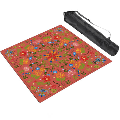Thickened Mahjong Mat SleekSurface (Ship Rolled Up) Springlike Day