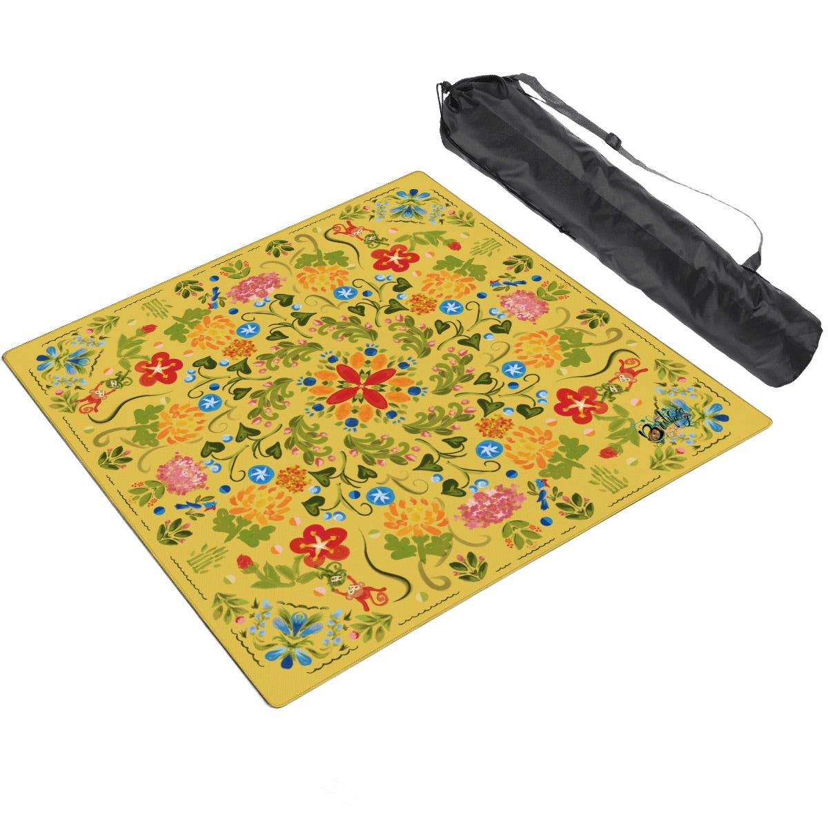 Thickened Mahjong Mat SleekSurface (Ship Rolled Up) Springlike Day