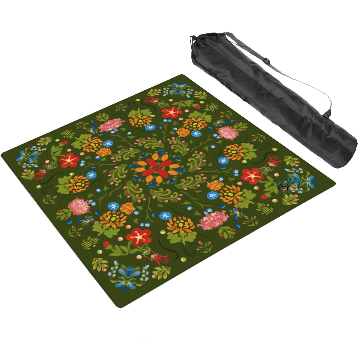 Thickened Mahjong Mat SleekSurface (Ship Rolled Up) Springlike Day