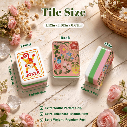 Modern Folk American Mahjong Tiles  4Layer Acrylic in multiple designs