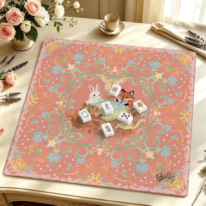 Mahjong Mat SleekSurface (Made in USA) Pretty,PrettyPlayers- Choose uour colorway