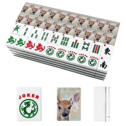 Oh Deer American Mahjong Tiles