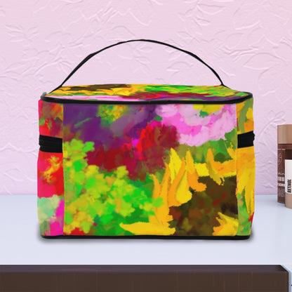 Mahjong tile bag in Summer bike floral