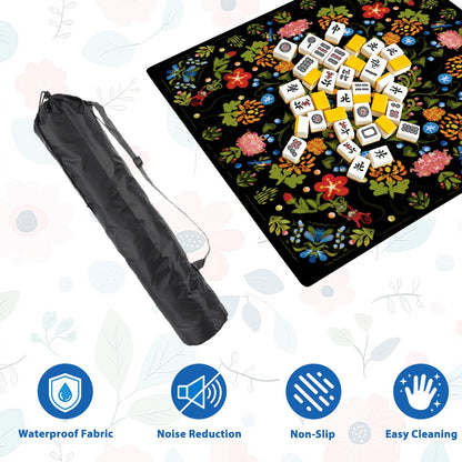 Thickened Mahjong Mat SleekSurface (Ship Rolled Up) Springlike Day