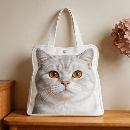 Shaped Canvas Bag Mahj tiles