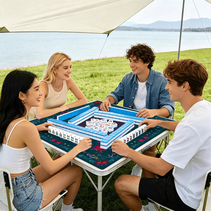 Thickened Mahjong Mat SleekSurface (Ship Rolled Up) Yuletide- 4 colorways