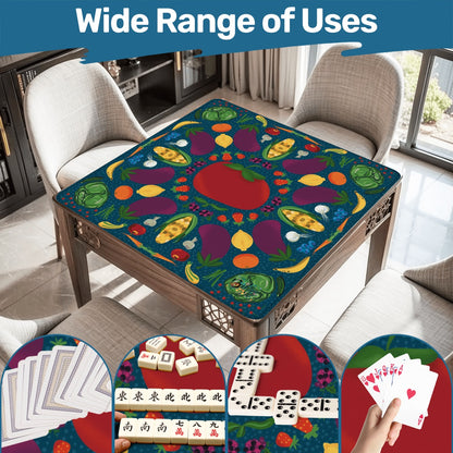 Farmers Market Mahjong Mat 31.5"x31.5" (Ship Rolled up)