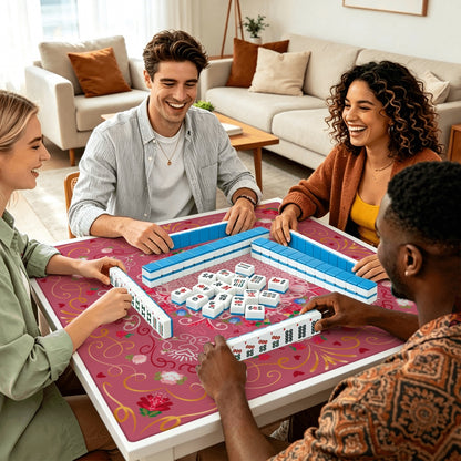Mahjong Mat SleekSurface (Made in USA) Sweet Valentine