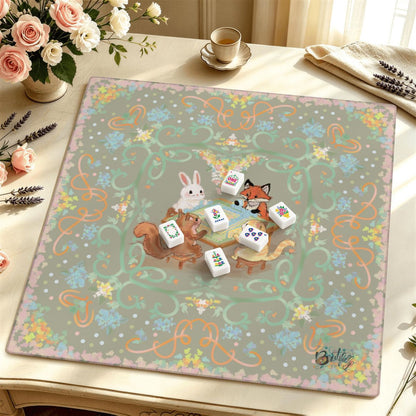 Mahjong Mat SleekSurface (Made in USA) Pretty,PrettyPlayers- Choose uour colorway
